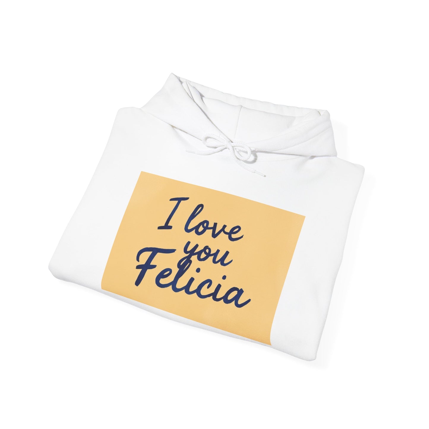 “Valentine special - Express Your Love - I Love You, Felicia Hooded Sweatshirt”
