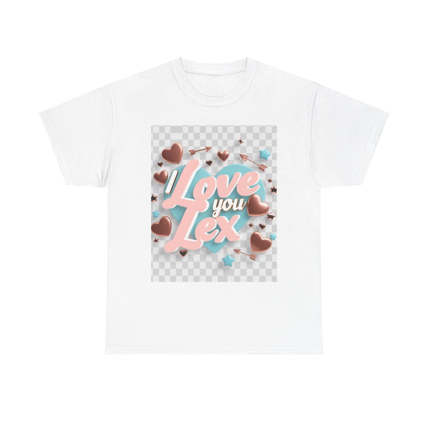 “Valentine special - Express Your Love - I Love You, Lex T-shirt”