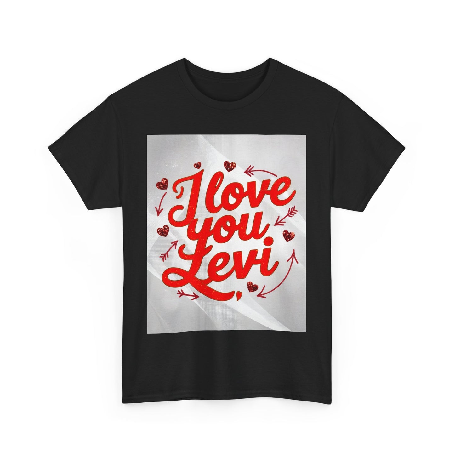 “Valentine special - Express Your Love - I Love You, Levi T-shirt”