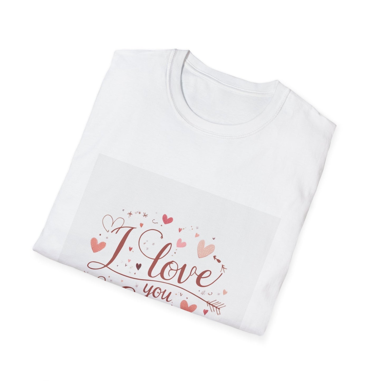 “Valentine special - Express Your Love - I Love You, Cas T-shirt”