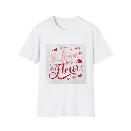 Valentine special - Express Your Love - I Love You, Fleur T-shirt