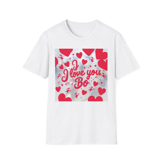 “Valentine special - Express Your Love - I Love You, Bo T-shirt”