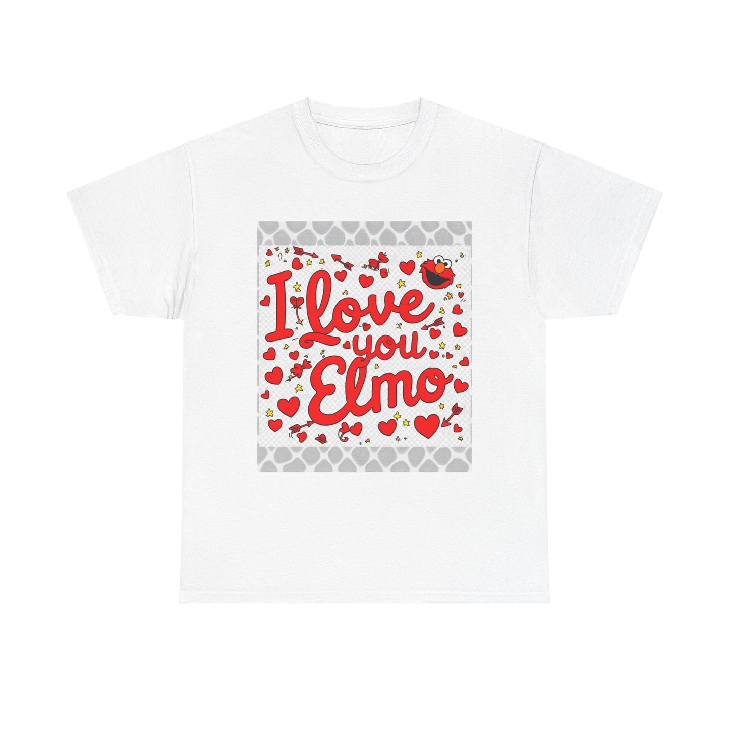 “Valentine special - Express Your Love - I Love You, Elmo T-shirt”