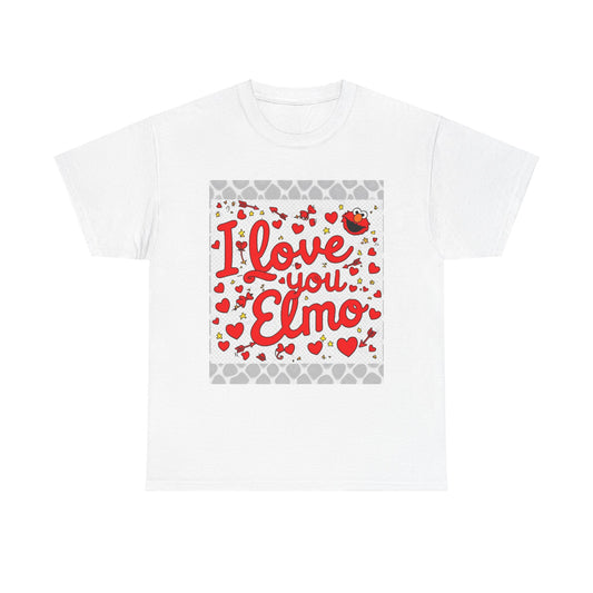 “Valentine special - Express Your Love - I Love You, Elmo T-shirt”