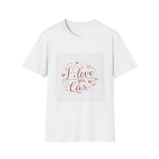 “Valentine special - Express Your Love - I Love You, Cas T-shirt”