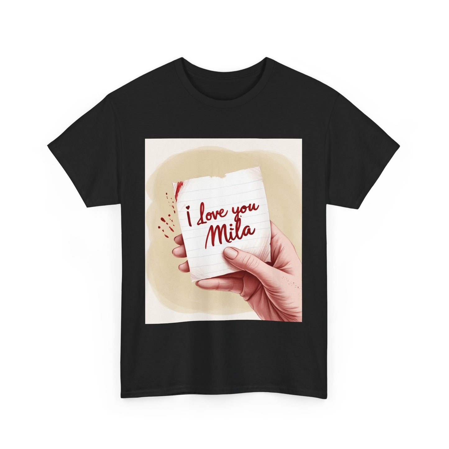 “Valentine special - Express Your Love - I Love You, Mila T-shirt”