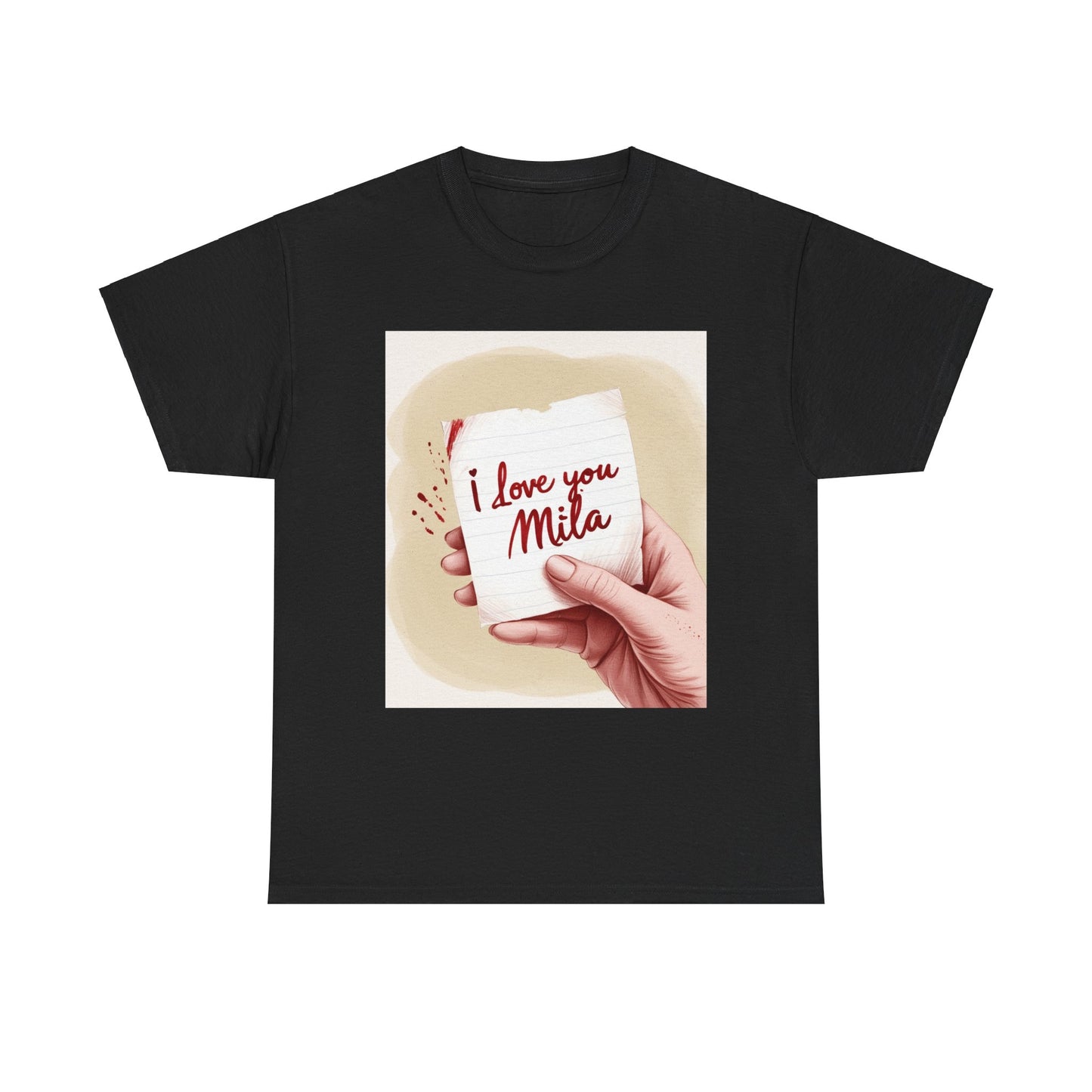 “Valentine special - Express Your Love - I Love You, Mila T-shirt”
