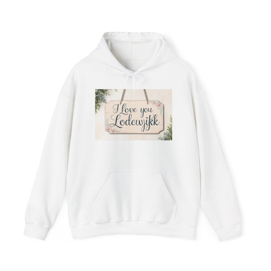 “Valentine special - Express Your Love - I Love You, lodewjikk Hooded Sweatshirt”