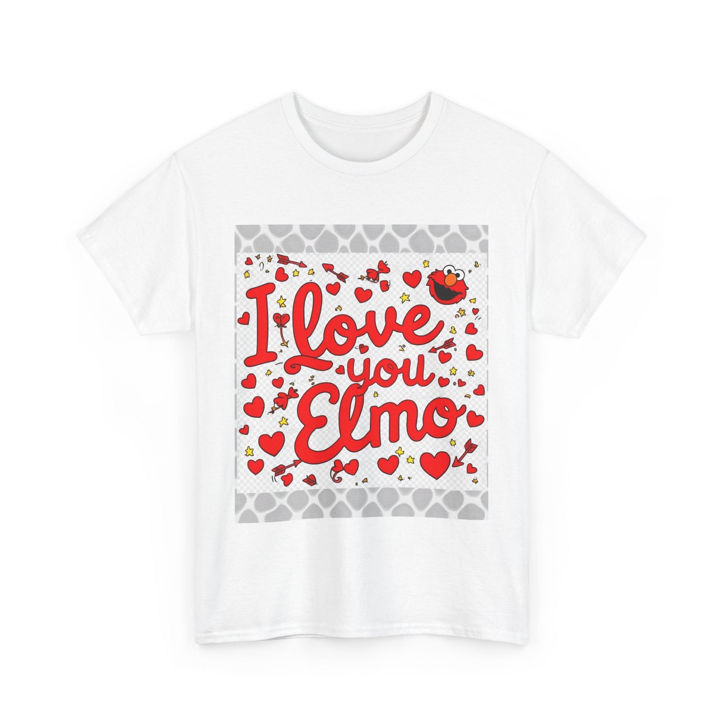 “Valentine special - Express Your Love - I Love You, Elmo T-shirt”