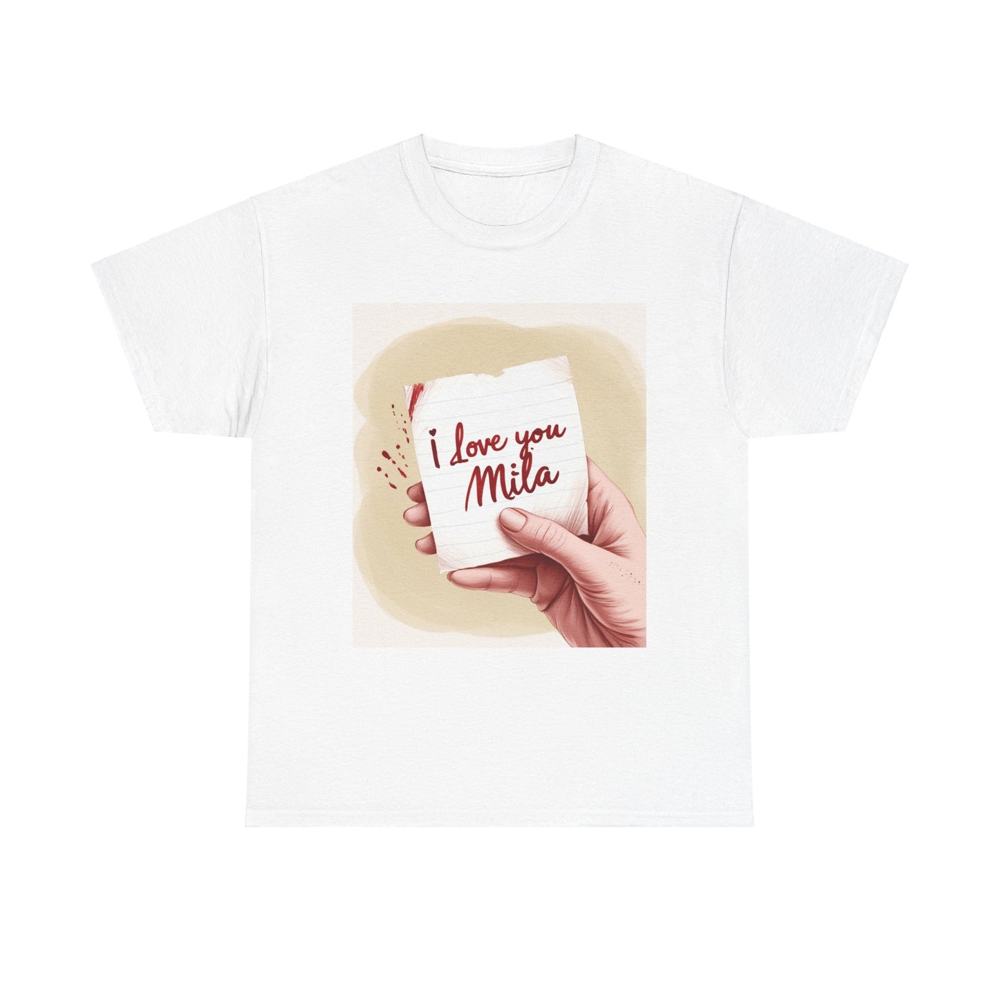 “Valentine special - Express Your Love - I Love You, Mila T-shirt”