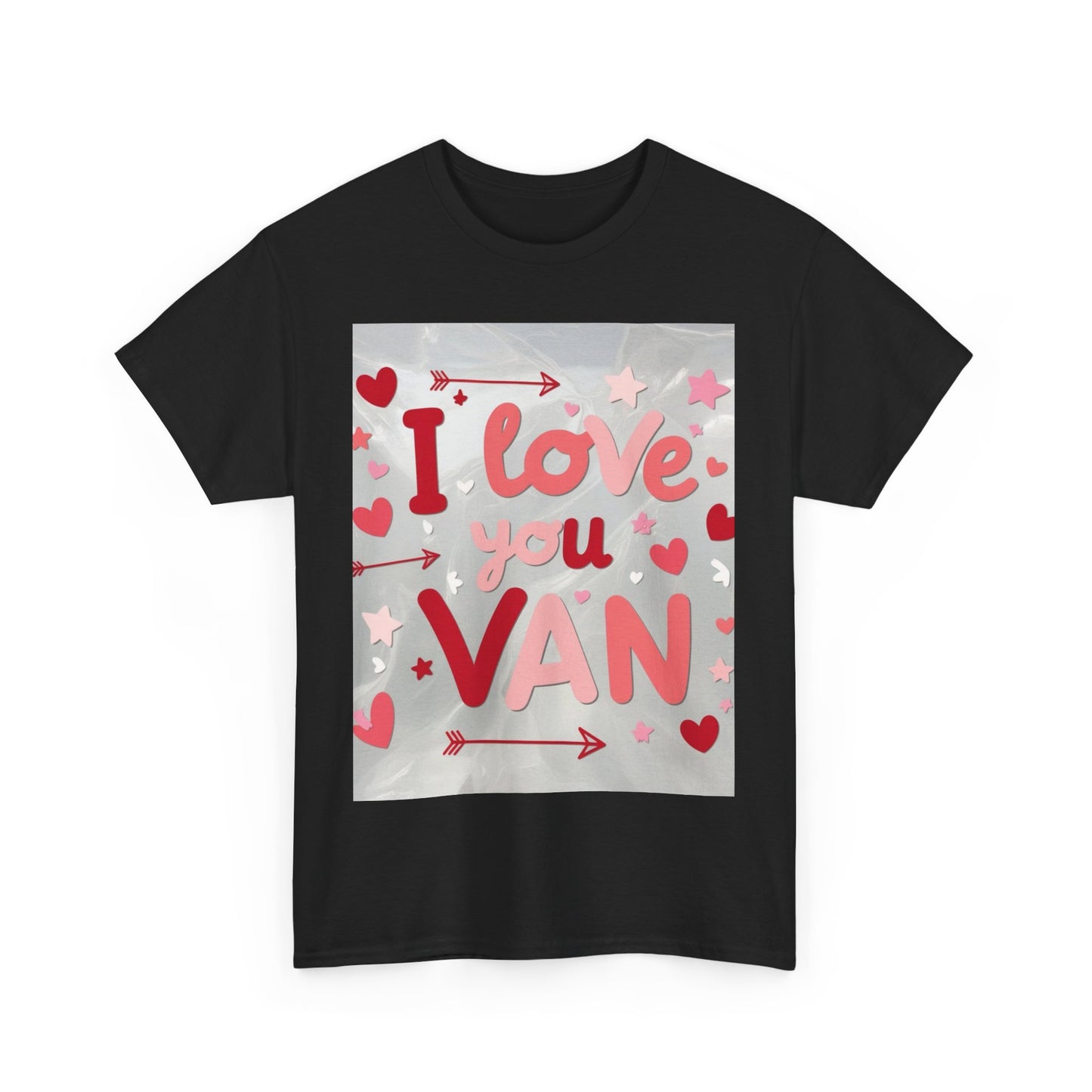 “Valentine special - Express Your Love - I Love You, Van T-shirt”