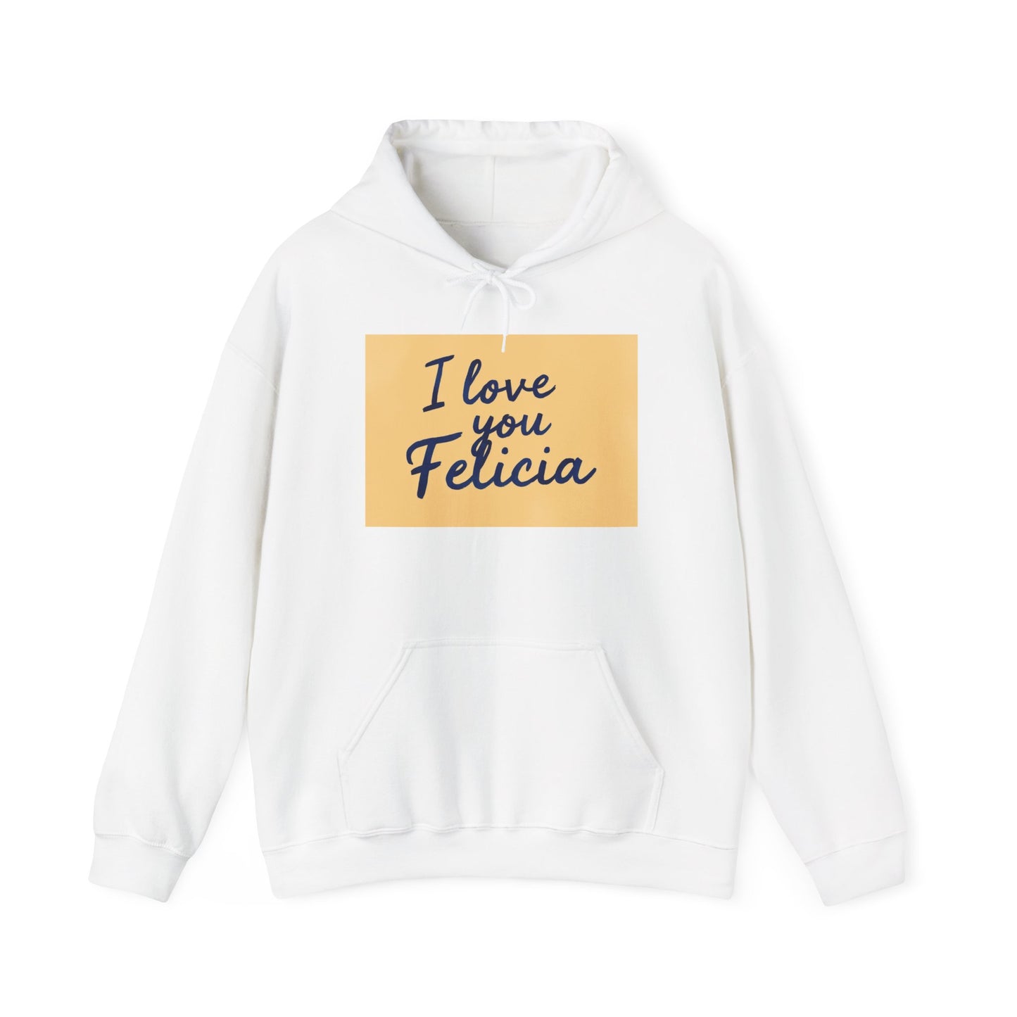 “Valentine special - Express Your Love - I Love You, Felicia Hooded Sweatshirt”