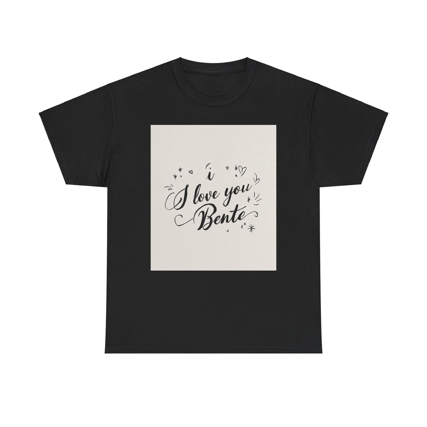 “Valentine special - Express Your Love - I Love You, Bente T-shirt”