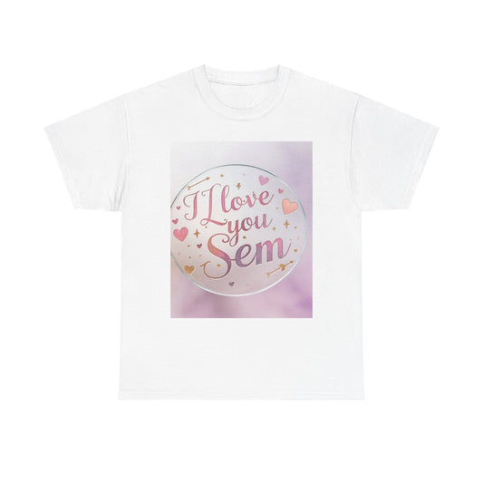 “Valentine special - Express Your Love - I Love You, Sem T-shirt”
