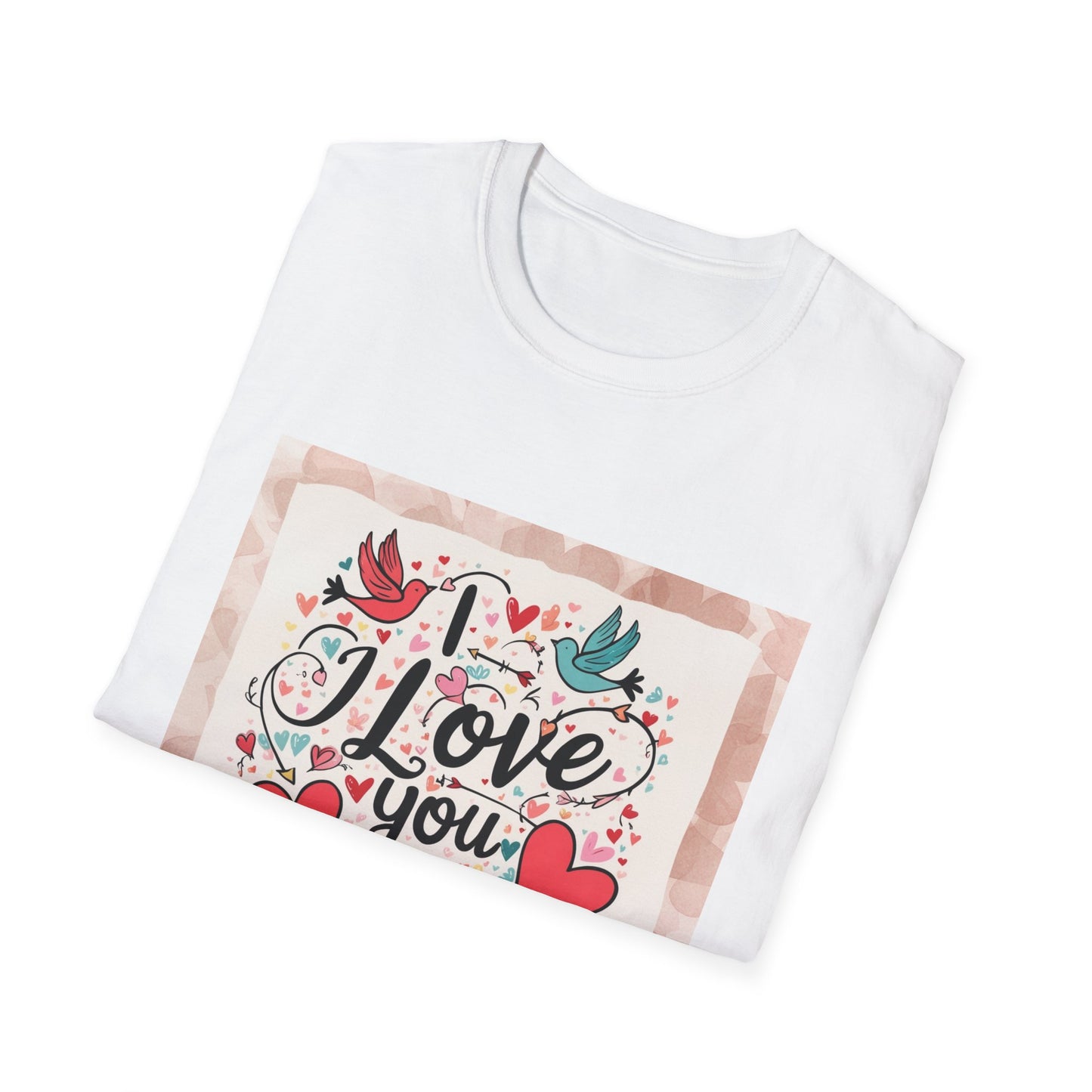“Valentine special - Express Your Love - I Love You, Liv T-shirt”