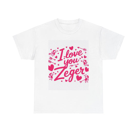 “Valentine special - Express Your Love - I Love You, Zeger T-shirt”