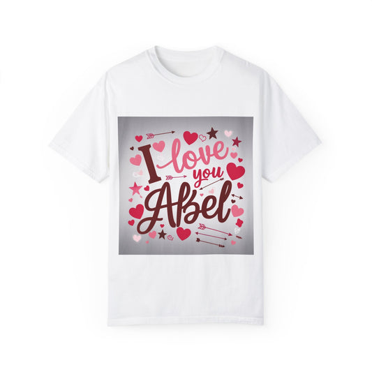 “Valentine special - Express Your Love - I Love You, Abel T-shirt”