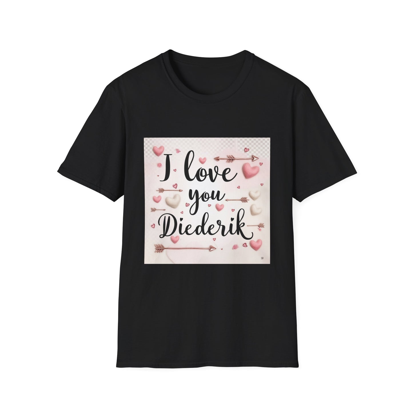 “Valentine special - Express Your Love - I Love You, Diederik T-shirt”