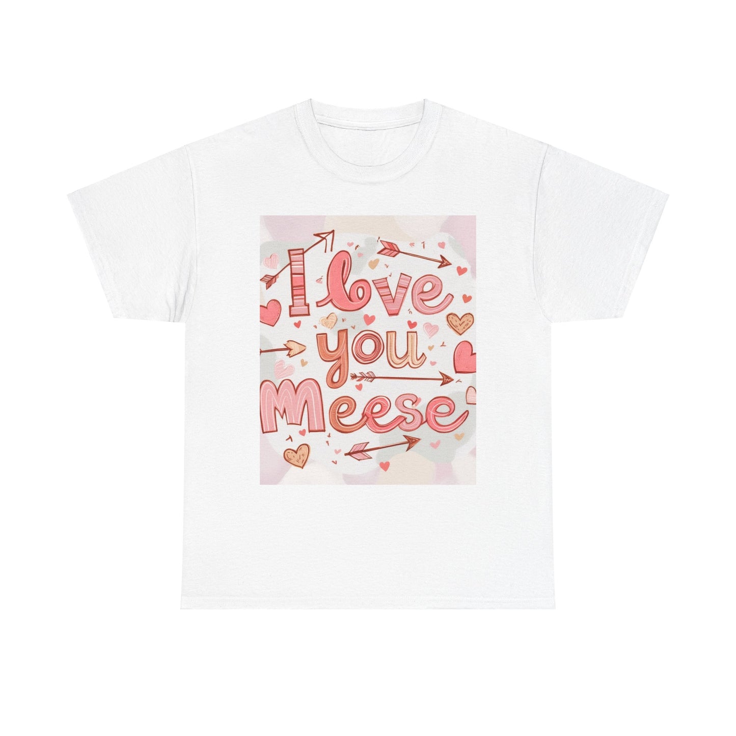 “Valentine special - Express Your Love - I Love You, Meese T-shirt”