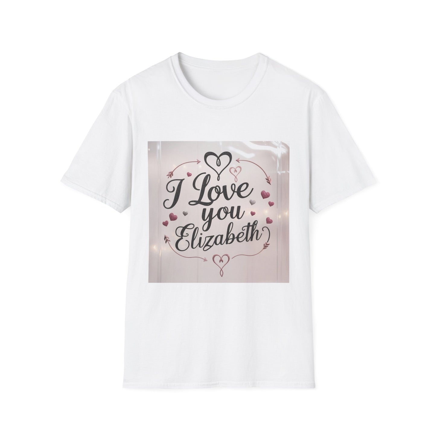 “Valentine special - Express Your Love - I Love You, Elizabeth T-shirt”