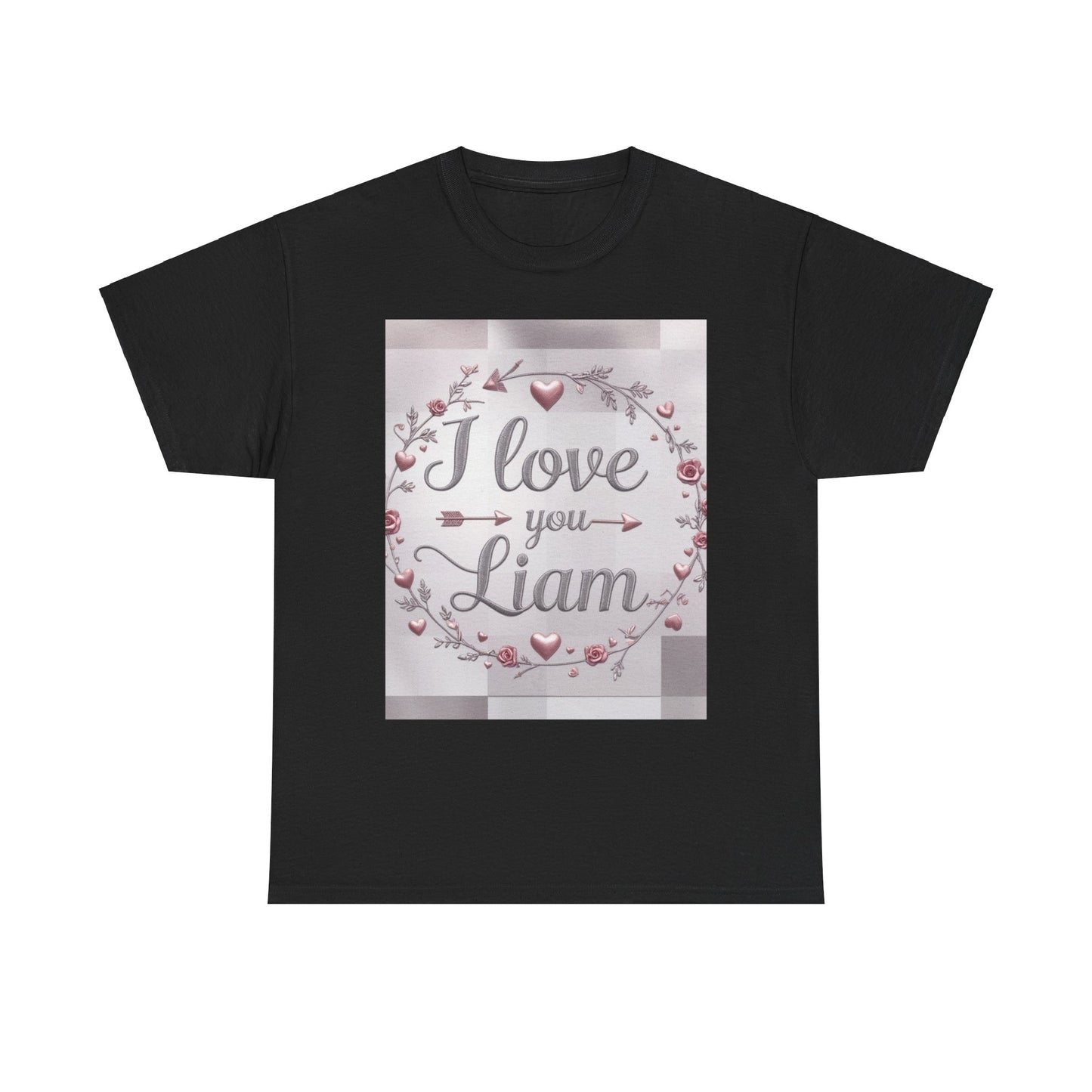 “Valentine special - Express Your Love - I Love You, Liam T-shirt”