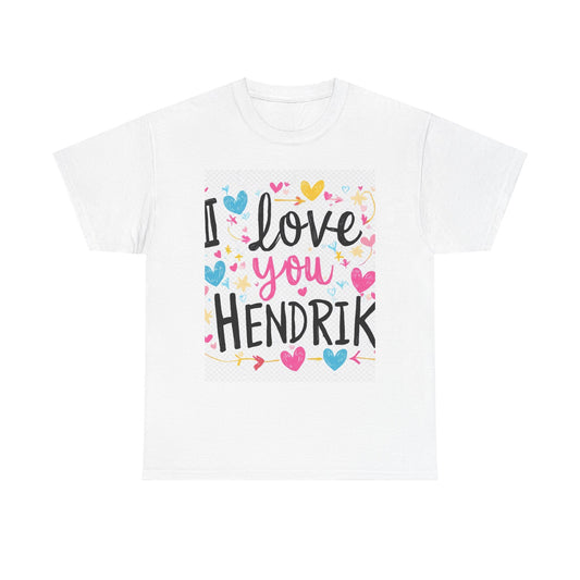 “Valentine special - Express Your Love - I Love You, Hendrik T-shirt”