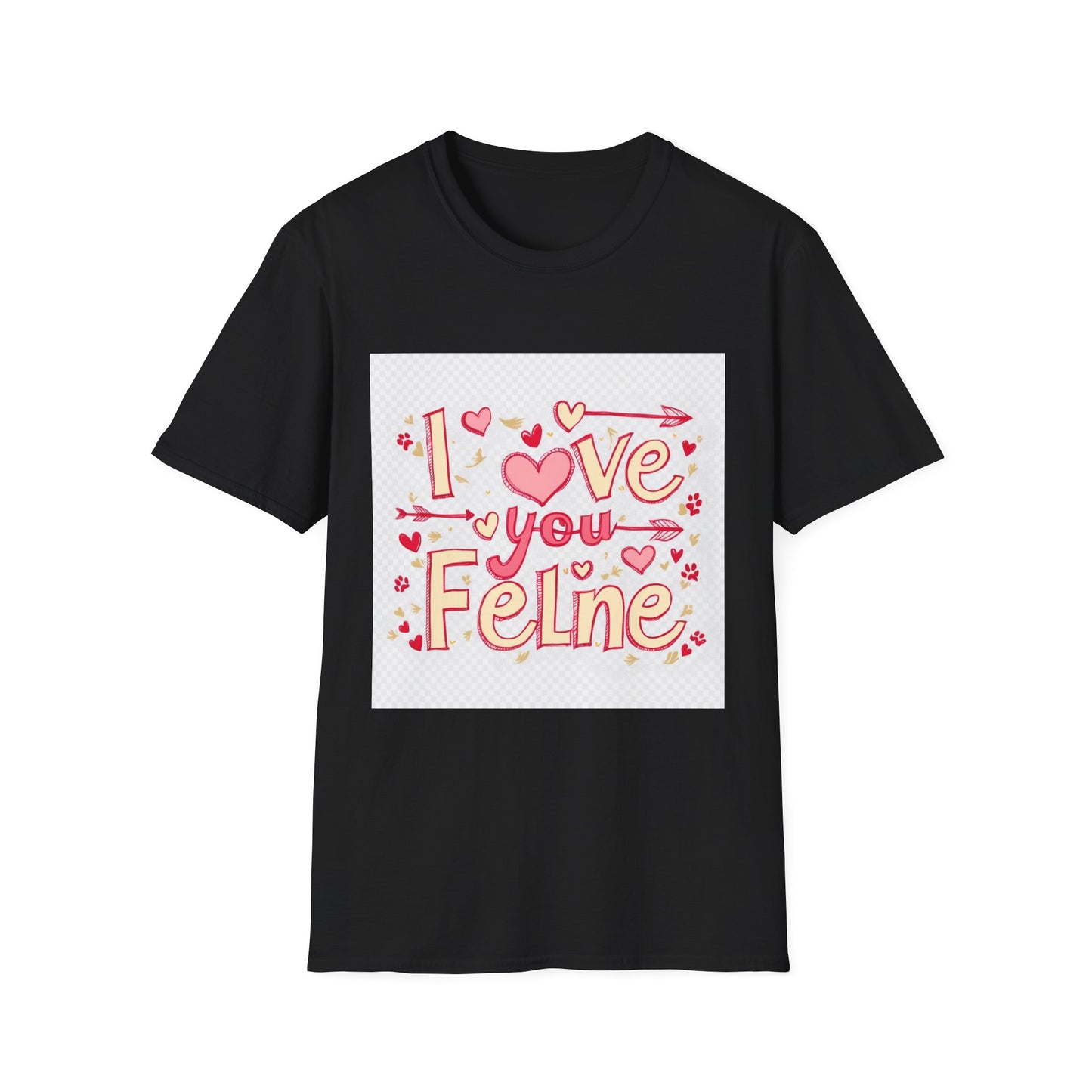 Valentine special - Express Your Love - I Love You, Feline T-shirt