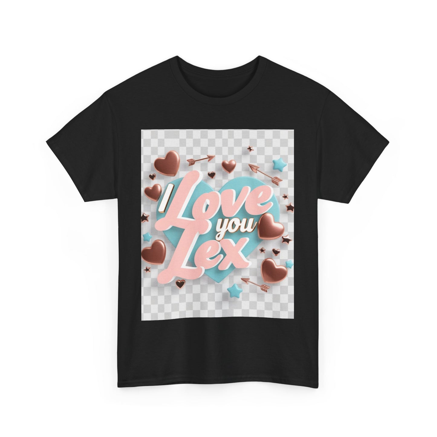 “Valentine special - Express Your Love - I Love You, Lex T-shirt”