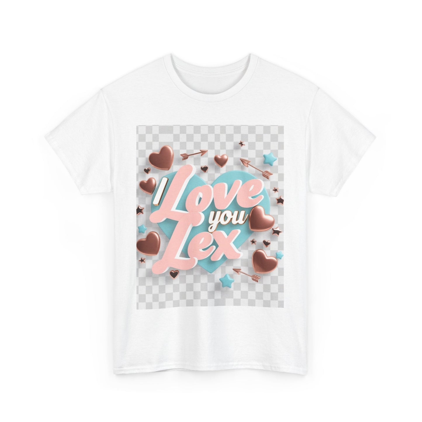 “Valentine special - Express Your Love - I Love You, Lex T-shirt”