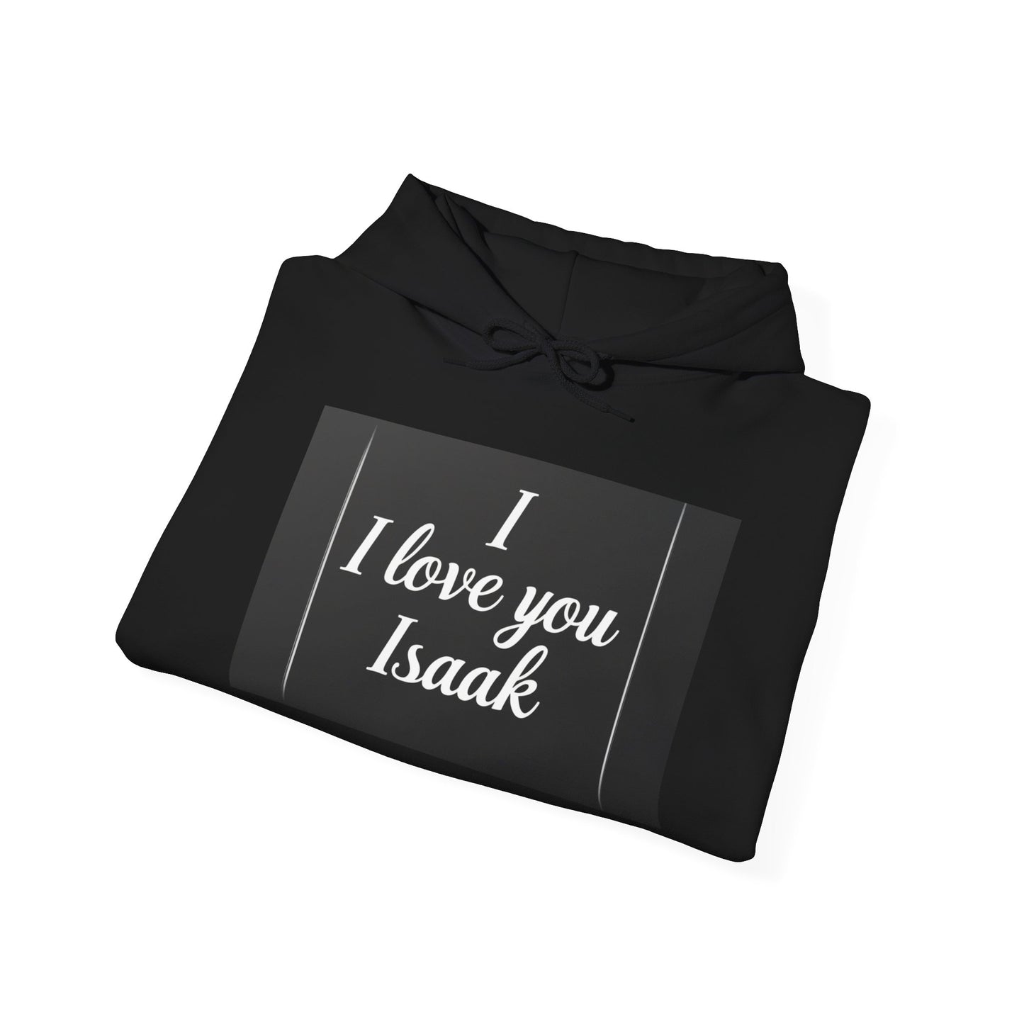 “Valentine special - Express Your Love - I Love You, Isaak Hooded Sweatshirt”