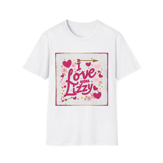 “Valentine special - Express Your Love - I Love You, Lizzy T-shirt”