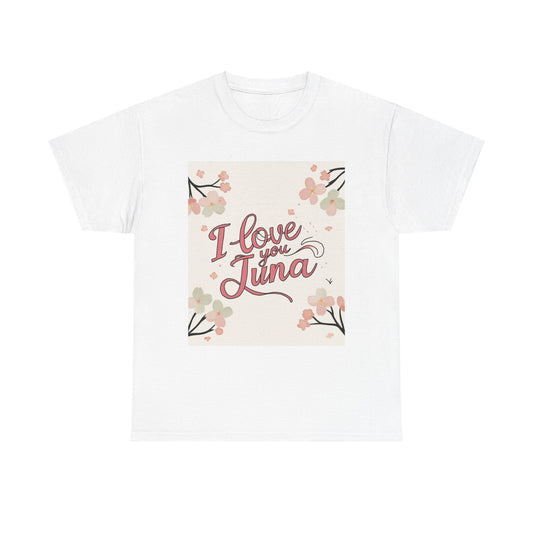 “Valentine special - Express Your Love - I Love You, Juna T-shirt”