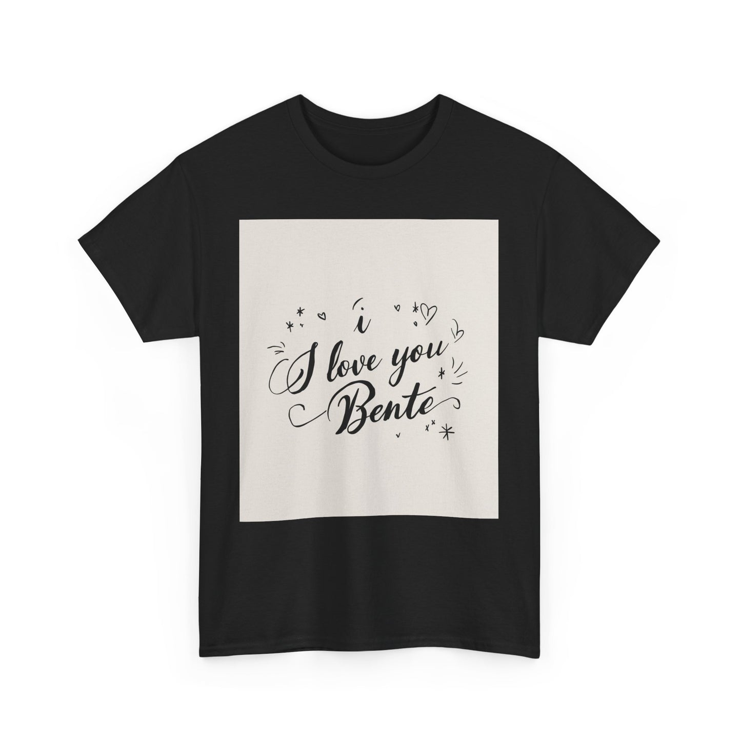 “Valentine special - Express Your Love - I Love You, Bente T-shirt”