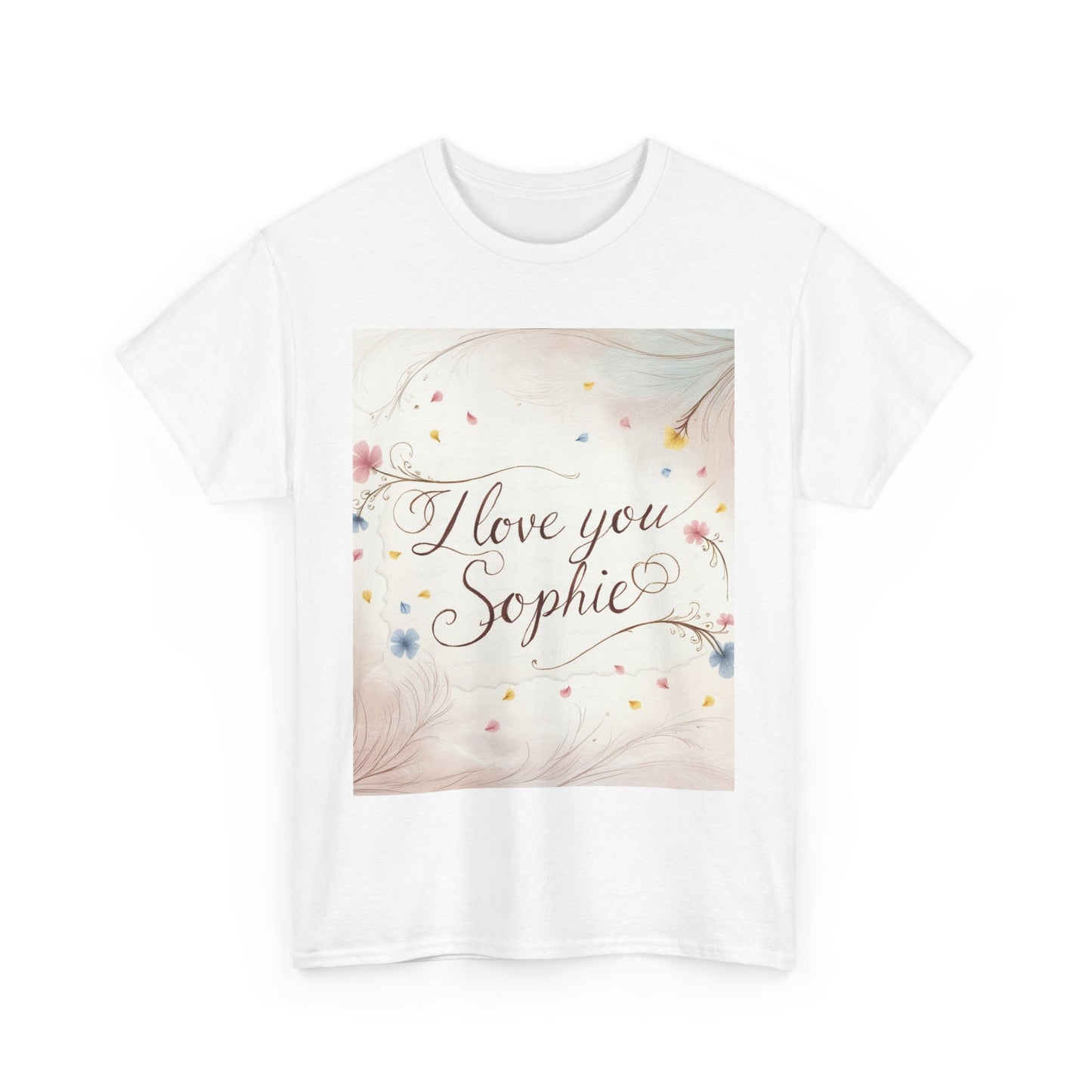 “Valentine special - Express Your Love - I Love You, Sophie T-shirt”