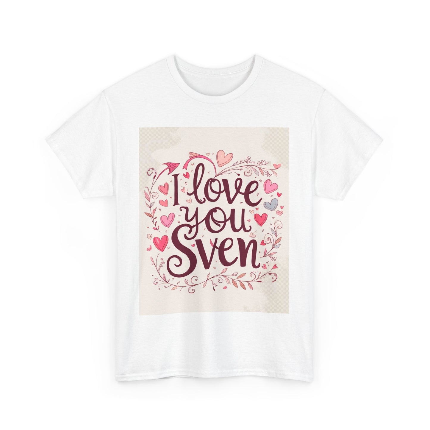 “Valentine special - Express Your Love - I Love You, Sven T-shirt”